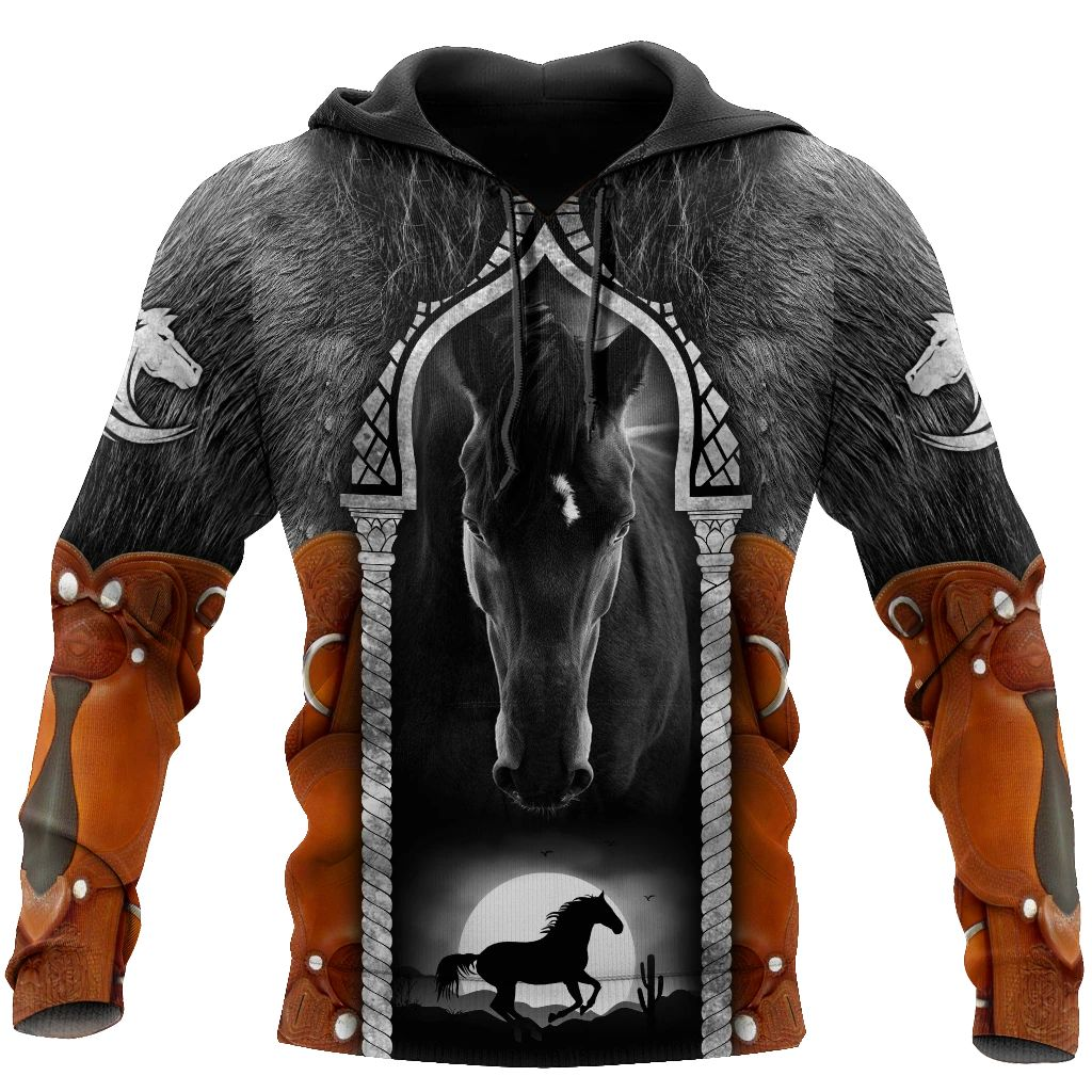 Awesome Hoodie 3D All Over Print Love Horse - Hoodie, T-Shirt, Zip Hoodies, Sweatshirt ND558