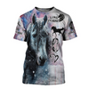 Awesome Hoodie 3D All Over Print Love Horse - Hoodie, T-Shirt, Zip Hoodies, Sweatshirt ND559