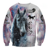 Awesome Hoodie 3D All Over Print Love Horse - Hoodie, T-Shirt, Zip Hoodies, Sweatshirt ND559