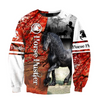Awesome Hoodie 3D All Over Print Love Horse - Hoodie, T-Shirt, Zip Hoodies, Sweatshirt ND560