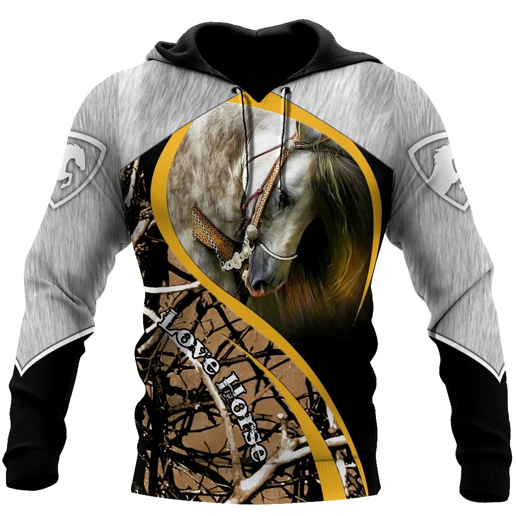Awesome Hoodie 3D All Over Print Love Horse - Hoodie, T-Shirt, Zip Hoodies, Sweatshirt ND563