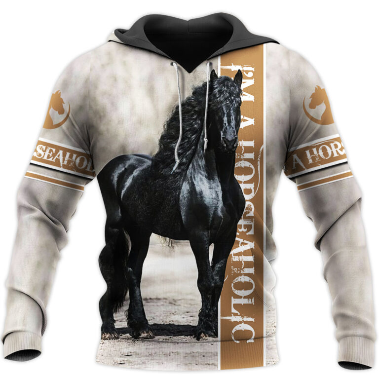 Awesome Hoodie 3D All Over Print Love Horse - Hoodie, T-Shirt, Zip Hoodies, Sweatshirt ND566