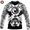 Awesome Hoodie 3D All Over Print Love Viking Tattoos- Hoodie, T-Shirt, Zip Hoodies, Sweatshirt ND567