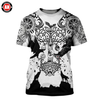 Awesome Hoodie 3D All Over Print Love Viking Tattoos- Hoodie, T-Shirt, Zip Hoodies, Sweatshirt ND568