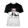 Awesome Hoodie 3D All Over Print Love Panda - Hoodie, T-Shirt, Zip Hoodies, Sweatshirt ND571