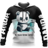 Awesome Hoodie 3D All Over Print Love Panda - Hoodie, T-Shirt, Zip Hoodies, Sweatshirt ND573