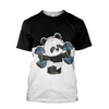 Awesome Hoodie 3D All Over Print Love Panda - Hoodie, T-Shirt, Zip Hoodies, Sweatshirt ND575