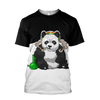Awesome Hoodie 3D All Over Print Love Panda - Hoodie, T-Shirt, Zip Hoodies, Sweatshirt ND576