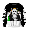 Awesome Hoodie 3D All Over Print Love Panda - Hoodie, T-Shirt, Zip Hoodies, Sweatshirt ND576