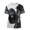 Awesome Hoodie 3D All Over Print Wild Bear - Hoodie, T-Shirt, Zip Hoodies, Sweatshirt ND580
