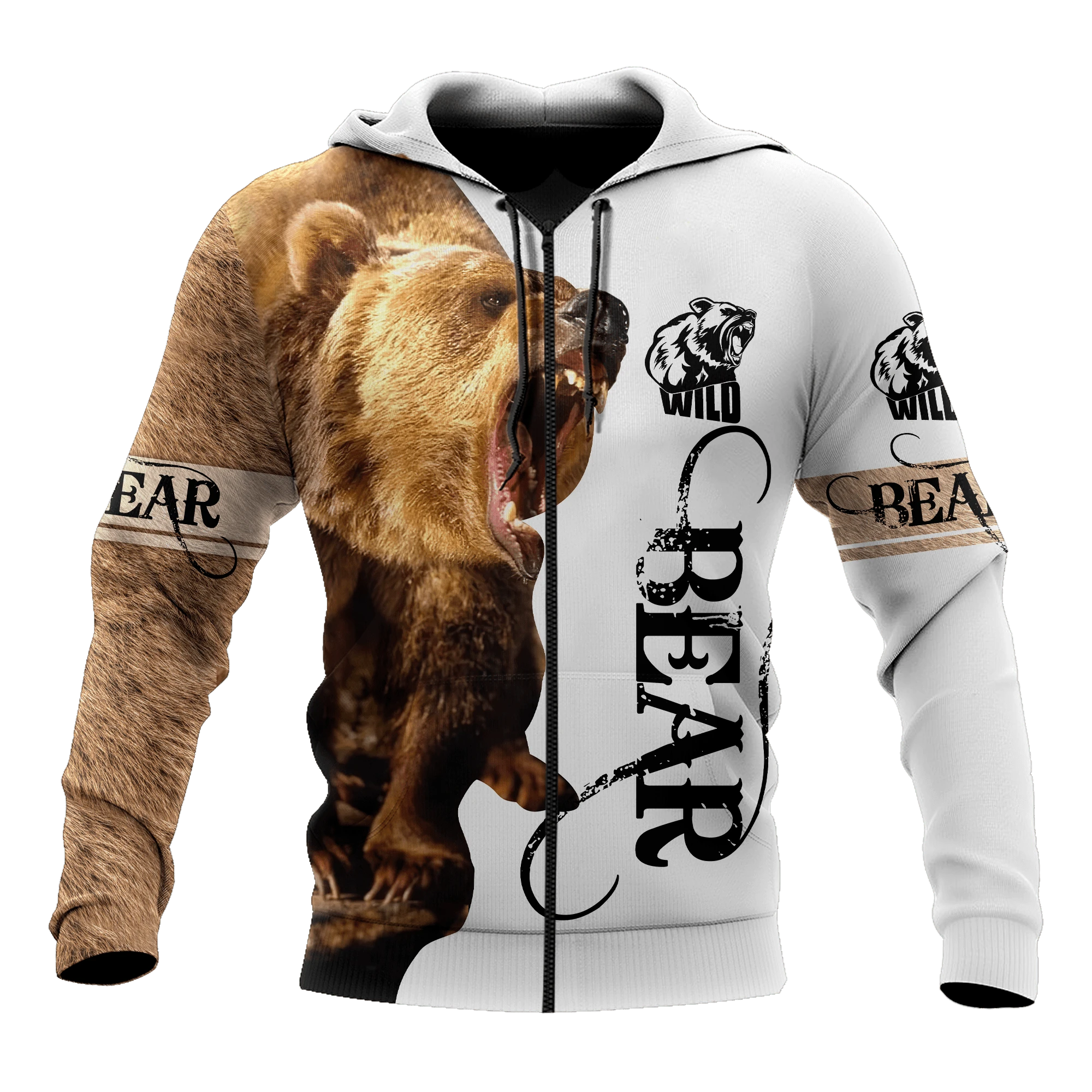 Awesome Hoodie 3D All Over Print Love Bear - Hoodie, T-Shirt, Zip Hoodies, Sweatshirt ND581
