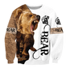 Awesome Hoodie 3D All Over Print Love Bear - Hoodie, T-Shirt, Zip Hoodies, Sweatshirt ND581