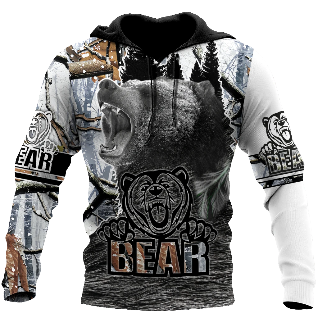Awesome Hoodie 3D All Over Print Love Bear - Hoodie, T-Shirt, Zip Hoodies, Sweatshirt ND582