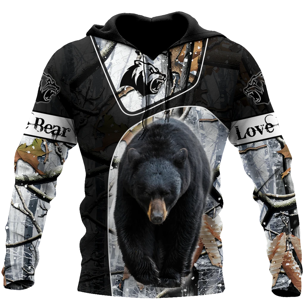 Awesome Hoodie 3D All Over Print Love Bear - Hoodie, T-Shirt, Zip Hoodies, Sweatshirt ND583