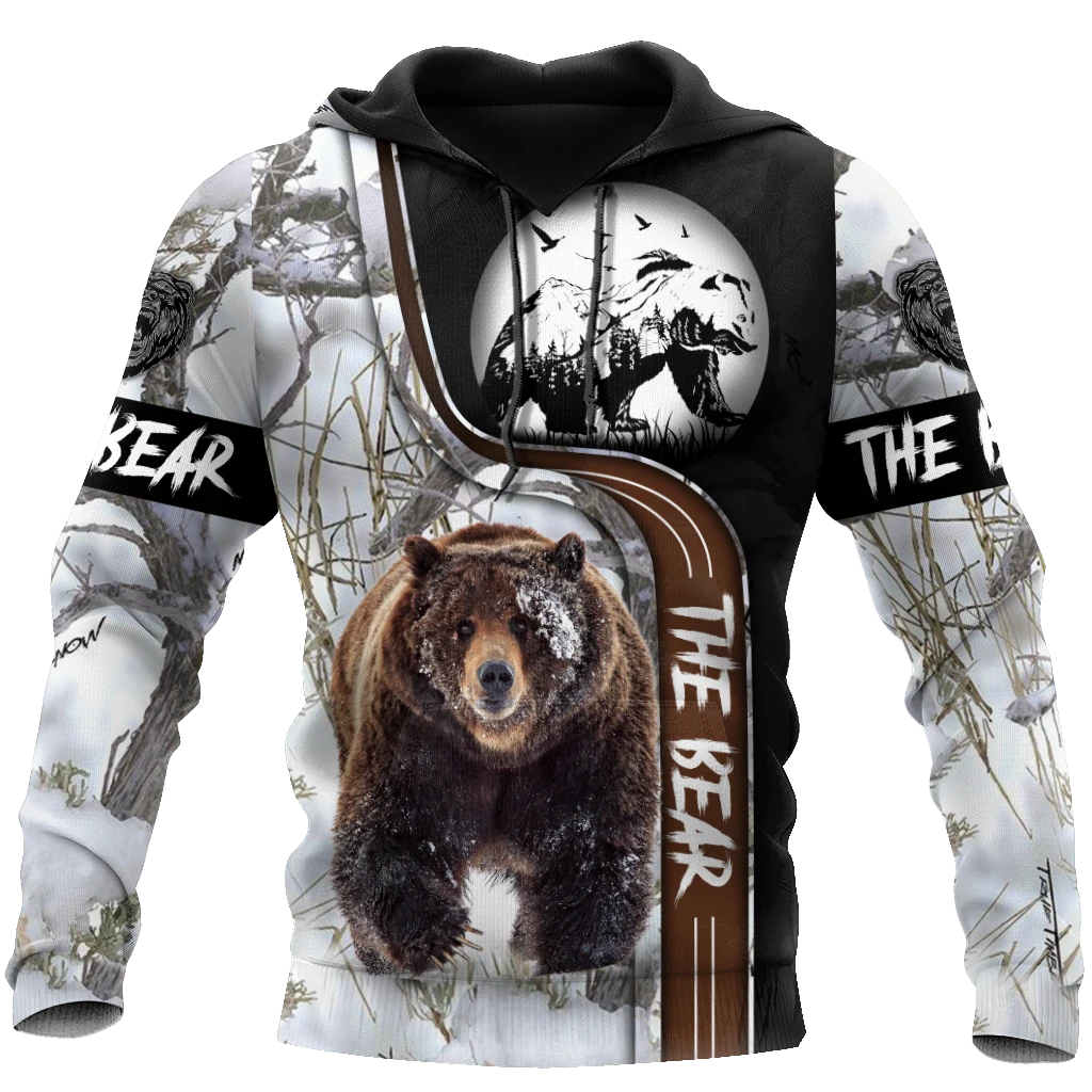 Awesome Hoodie 3D All Over Print Love Bear - Hoodie, T-Shirt, Zip Hoodies, Sweatshirt ND585