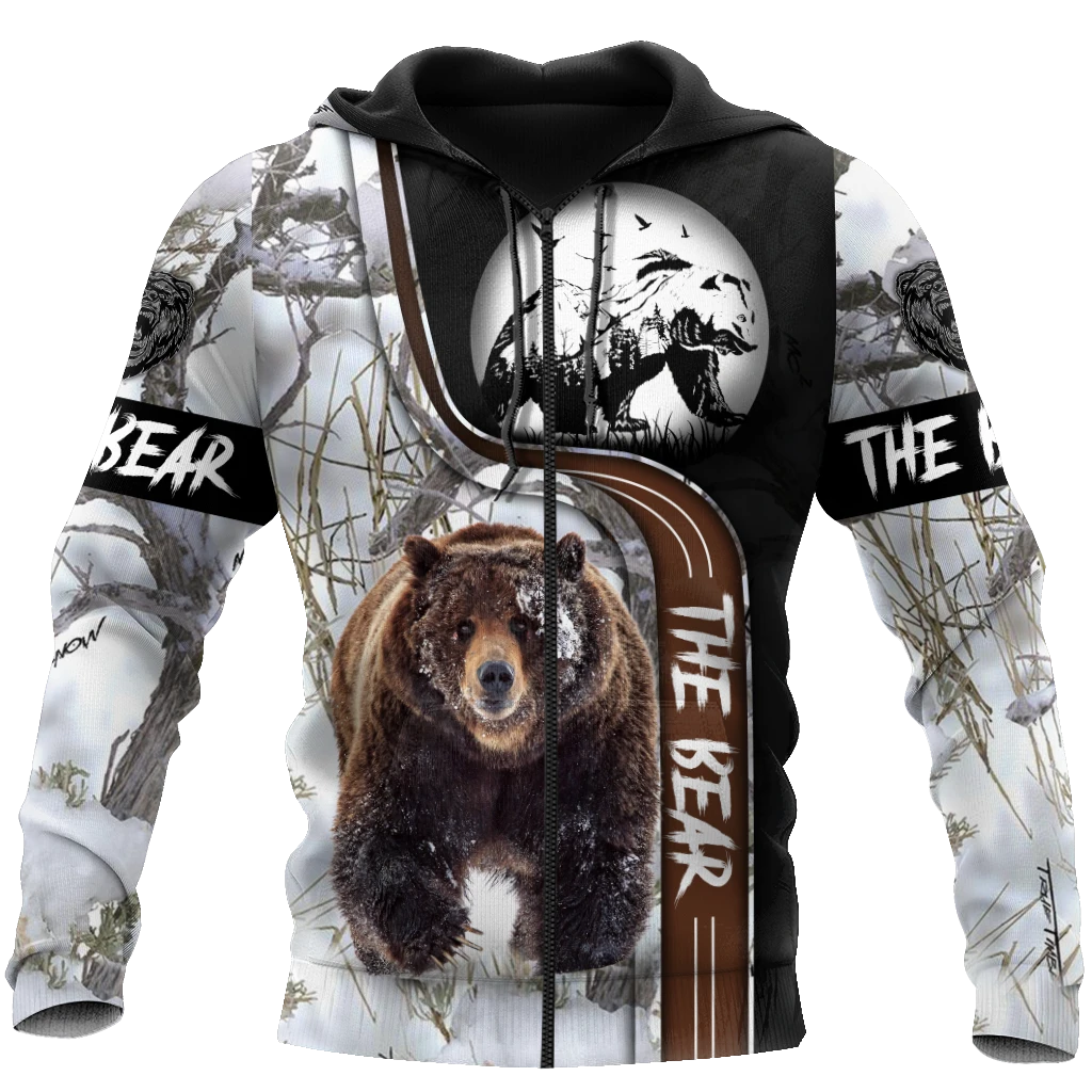 Awesome Hoodie 3D All Over Print Love Bear - Hoodie, T-Shirt, Zip Hoodies, Sweatshirt ND585