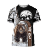 Awesome Hoodie 3D All Over Print Love Bear - Hoodie, T-Shirt, Zip Hoodies, Sweatshirt ND585