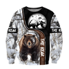 Awesome Hoodie 3D All Over Print Love Bear - Hoodie, T-Shirt, Zip Hoodies, Sweatshirt ND585