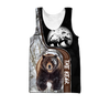 Awesome Hoodie 3D All Over Print Love Bear - Hoodie, T-Shirt, Zip Hoodies, Sweatshirt ND585