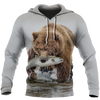Awesome Hoodie 3D All Over Print Love Bear - Hoodie, T-Shirt, Zip Hoodies, Sweatshirt ND589