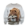 Awesome Hoodie 3D All Over Print Love Bear - Hoodie, T-Shirt, Zip Hoodies, Sweatshirt ND589