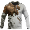 Awesome Hoodie 3D All Over Print Love Bear - Hoodie, T-Shirt, Zip Hoodies, Sweatshirt ND590