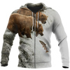 Awesome Hoodie 3D All Over Print Love Bear - Hoodie, T-Shirt, Zip Hoodies, Sweatshirt ND590