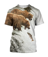 Awesome Hoodie 3D All Over Print Love Bear - Hoodie, T-Shirt, Zip Hoodies, Sweatshirt ND590