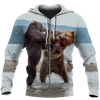 Awesome Hoodie 3D All Over Print Love Bear - Hoodie, T-Shirt, Zip Hoodies, Sweatshirt ND591