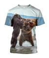 Awesome Hoodie 3D All Over Print Love Bear - Hoodie, T-Shirt, Zip Hoodies, Sweatshirt ND591