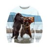 Awesome Hoodie 3D All Over Print Love Bear - Hoodie, T-Shirt, Zip Hoodies, Sweatshirt ND591