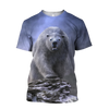 Awesome Hoodie 3D All Over Print Love Polar Bear - Hoodie, T-Shirt, Zip Hoodies, Sweatshirt ND595