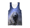 Awesome Hoodie 3D All Over Print Love Polar Bear - Hoodie, T-Shirt, Zip Hoodies, Sweatshirt ND595