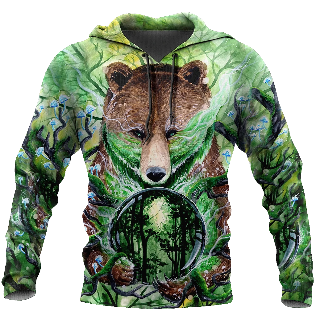 Awesome Hoodie 3D All Over Print Magic Bear - Hoodie, T-Shirt, Zip Hoodies, Sweatshirt ND599