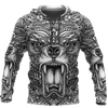 Awesome Hoodie 3D All Over Print Bear Tattoos- Hoodie, T-Shirt, Zip Hoodies, Sweatshirt ND600