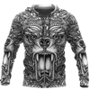 Awesome Hoodie 3D All Over Print Bear Tattoos- Hoodie, T-Shirt, Zip Hoodies, Sweatshirt ND600