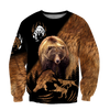 Awesome Hoodie 3D All Over Print Bear Hunter - Hoodie, T-Shirt, Zip Hoodies, Sweatshirt ND603