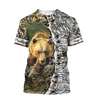 Awesome Hoodie 3D All Over Print Bear Hunting - Hoodie, T-Shirt, Zip Hoodies, Sweatshirt ND605