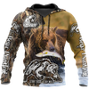 Awesome Hoodie 3D All Over Print Bear Hunting - Hoodie, T-Shirt, Zip Hoodies, Sweatshirt ND606