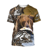 Awesome Hoodie 3D All Over Print Bear Hunting - Hoodie, T-Shirt, Zip Hoodies, Sweatshirt ND606