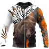 Awesome Hoodie 3D All Over Print Bear Hunting - Hoodie, T-Shirt, Zip Hoodies, Sweatshirt ND607