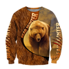 Awesome Hoodie 3D All Over Print Bear Hunting - Hoodie, T-Shirt, Zip Hoodies, Sweatshirt ND609