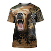 Awesome Hoodie 3D All Over Print Bear Hunter - Hoodie, T-Shirt, Zip Hoodies, Sweatshirt ND610