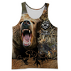 Awesome Hoodie 3D All Over Print Bear Hunter - Hoodie, T-Shirt, Zip Hoodies, Sweatshirt ND610