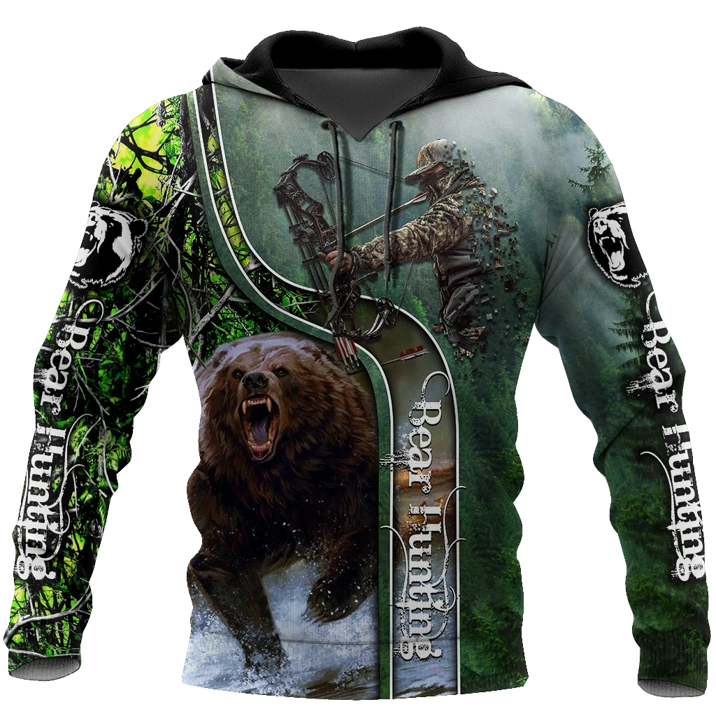 Awesome Hoodie 3D All Over Print Hunt Or Be Hunted - Hoodie, T-Shirt, Zip Hoodies, Sweatshirt ND612