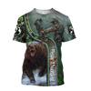 Awesome Hoodie 3D All Over Print Hunt Or Be Hunted - Hoodie, T-Shirt, Zip Hoodies, Sweatshirt ND612