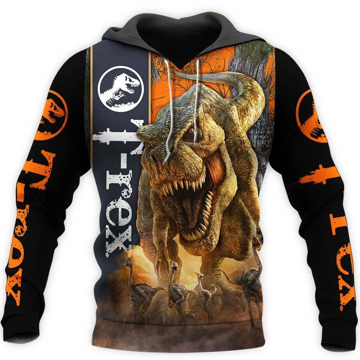 Awesome Hoodie 3D All Over Print Dinosaurs - Hoodie, T-Shirt, Zip Hoodies, Sweatshirt ND619