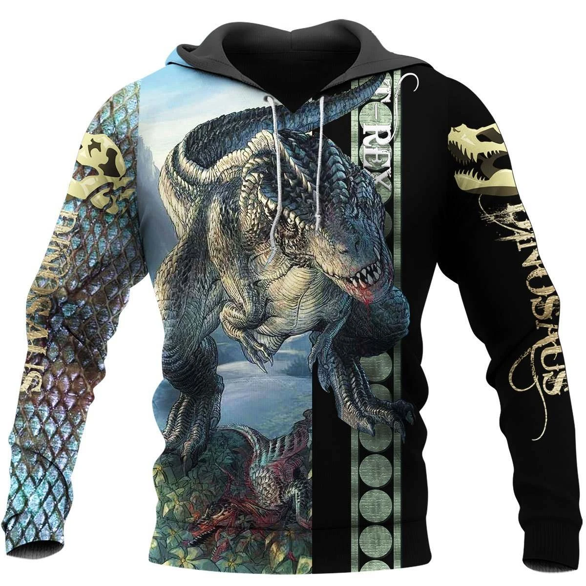 Awesome Hoodie 3D All Over Print Dinosaurs - Hoodie, T-Shirt, Zip Hoodies, Sweatshirt ND620