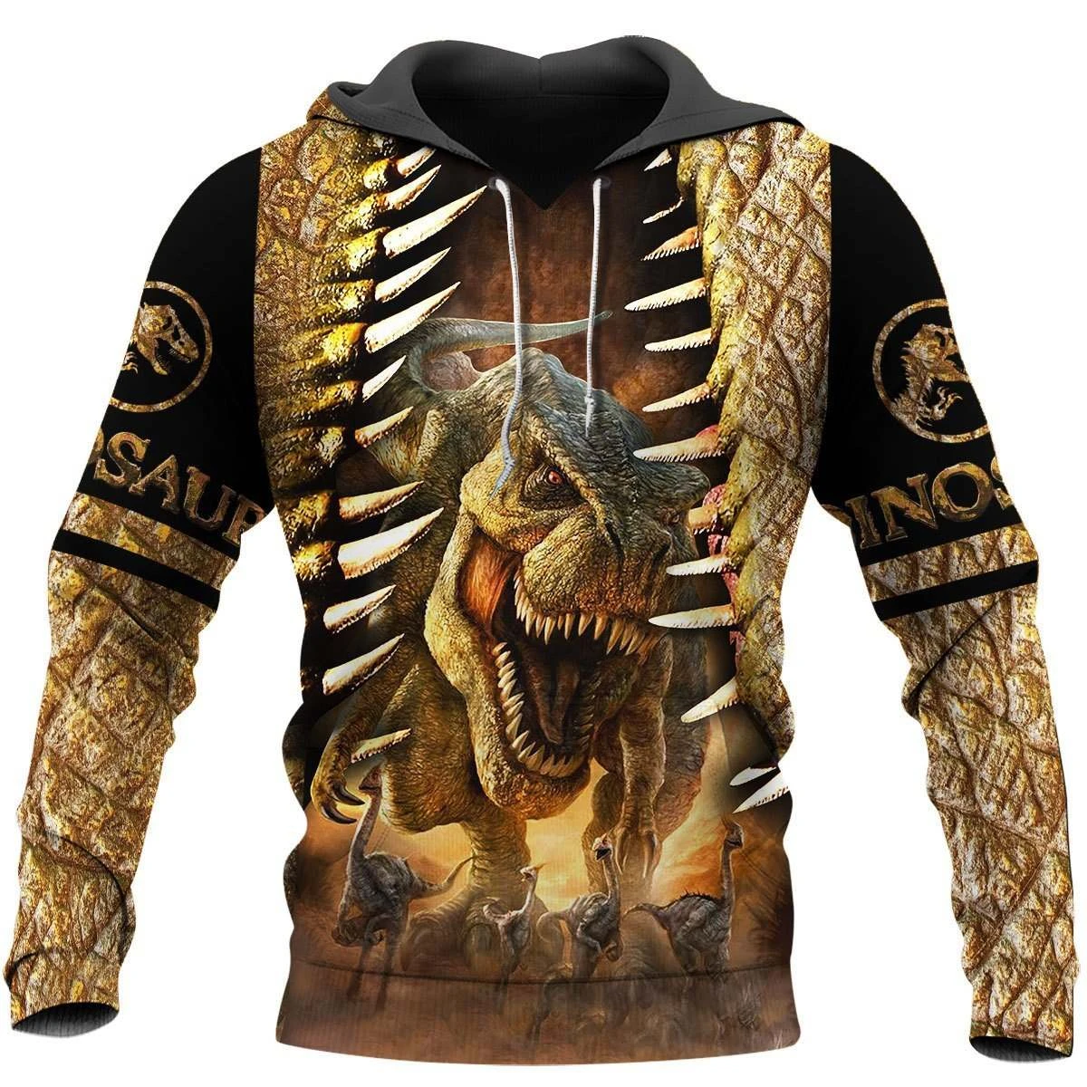 Awesome Hoodie 3D All Over Print Dinosaurs - Hoodie, T-Shirt, Zip Hoodies, Sweatshirt ND621