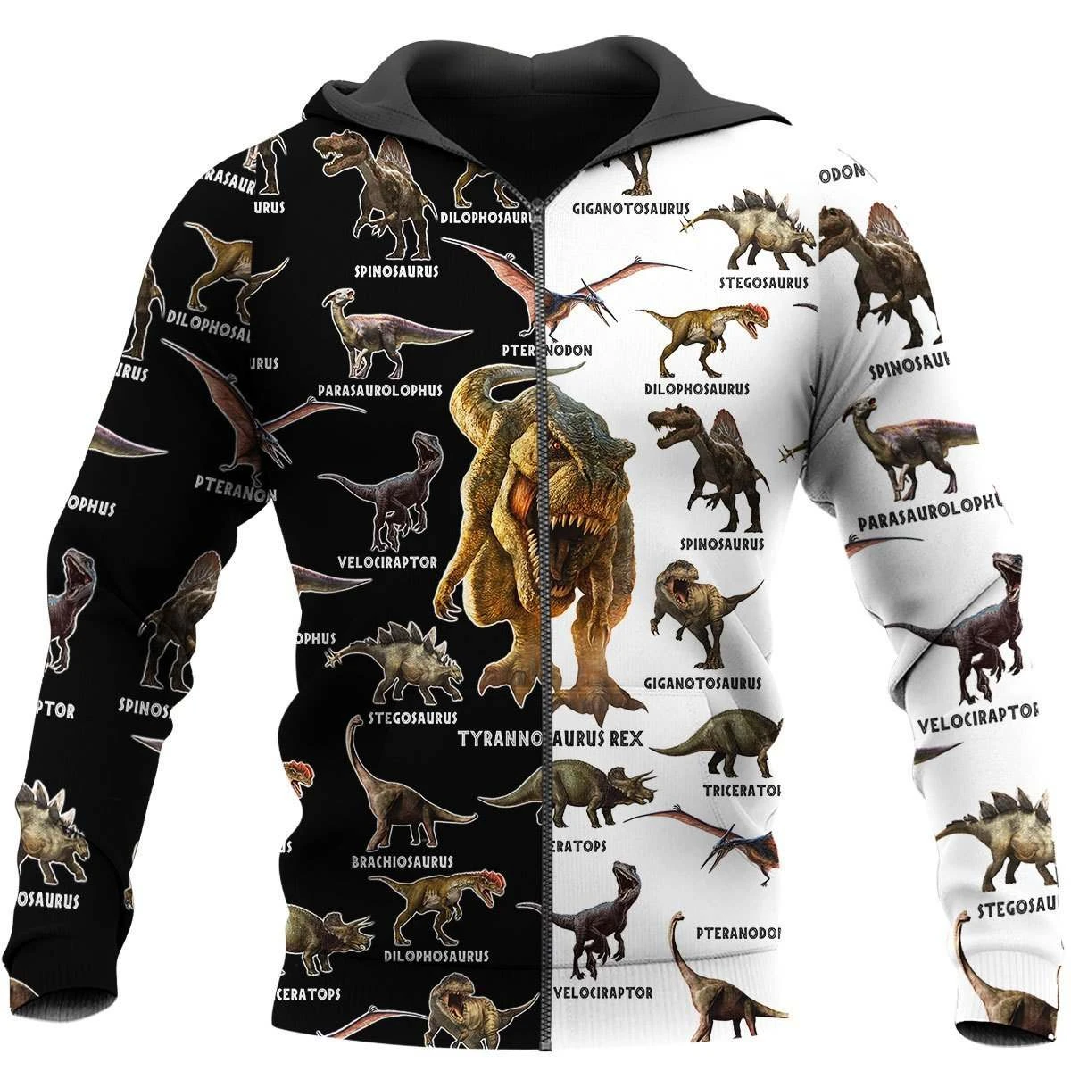 Awesome Hoodie 3D All Over Print Dinosaurs - Hoodie, T-Shirt, Zip Hoodies, Sweatshirt ND623